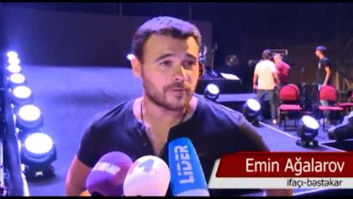 Emin 12 saat ərzində 31 müsahibə verdi